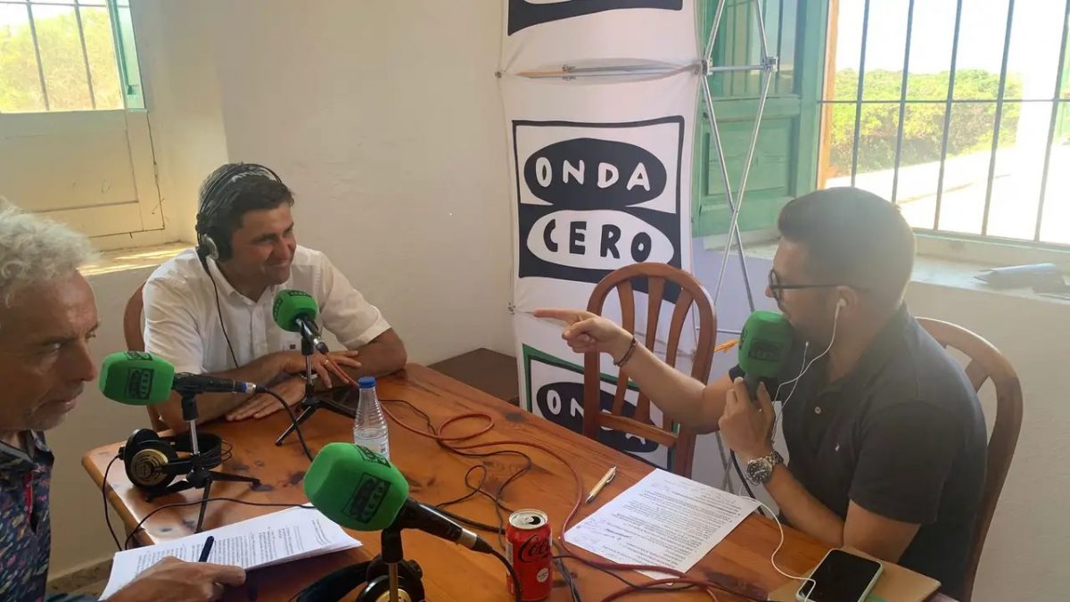 «Más de Uno Almería» Onda Cero desde el faro de Mesa Roldán