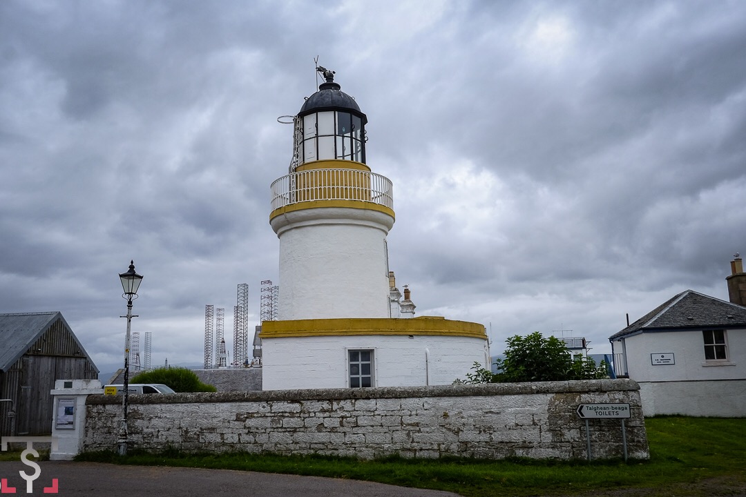 Faros de Scotland. Cromarty lighthouse