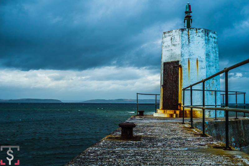 Faros de Scotland. Nairn lighthouse