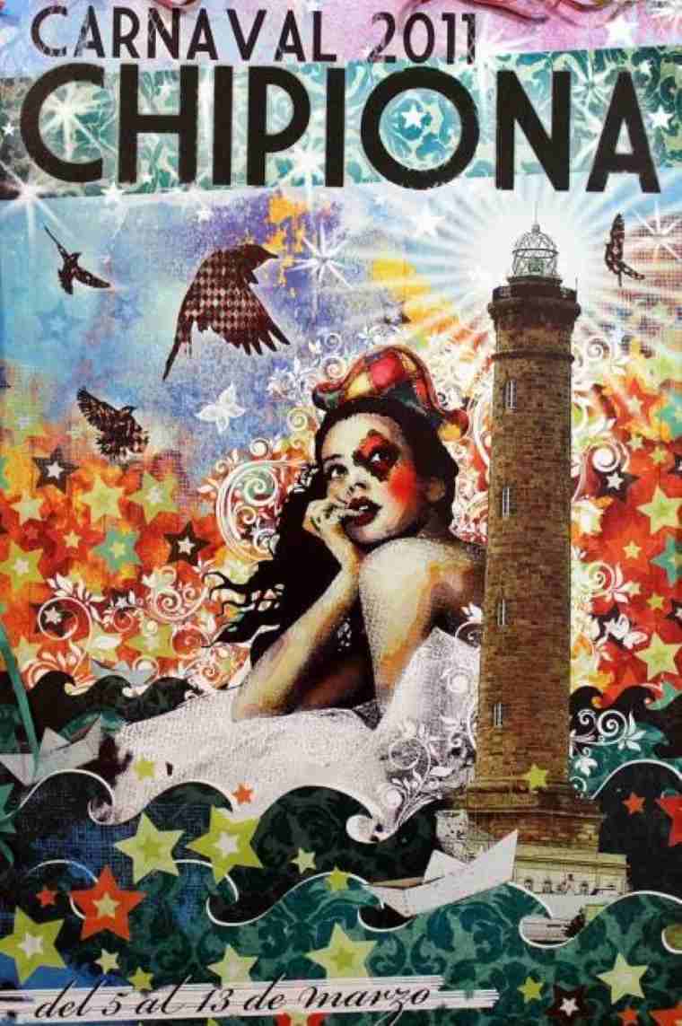 Carteles de carnaval. Faro de Chipiona. 2011-2020