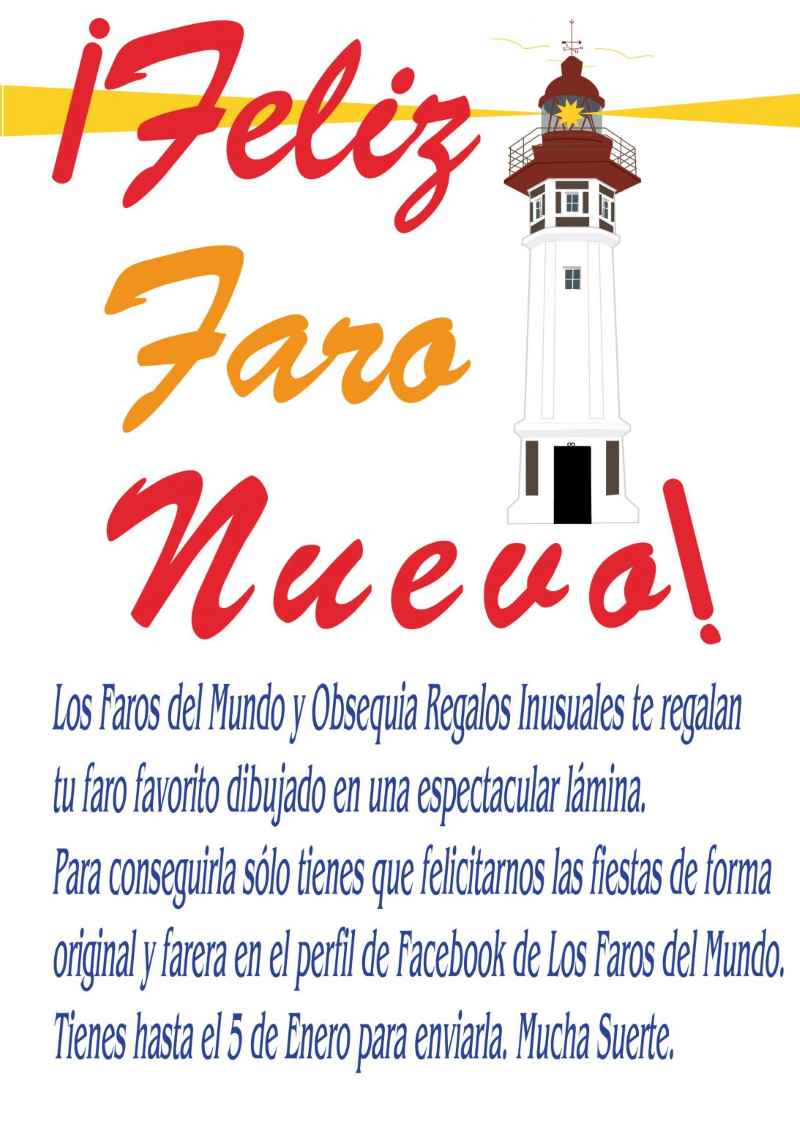 II edición del concurso «Feliz Faro Nuevo»