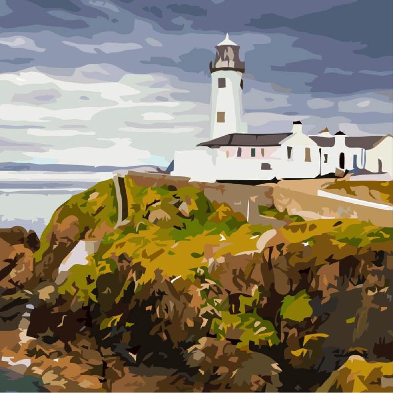 Aplicación para colorear faros por números (5ª parte)