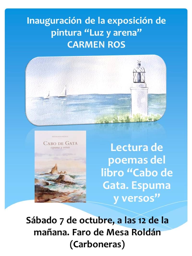 «Pintura y poesía» en el faro de Mesa Roldán