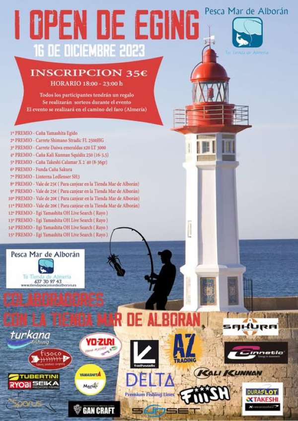 Cartel del I Open de Eging