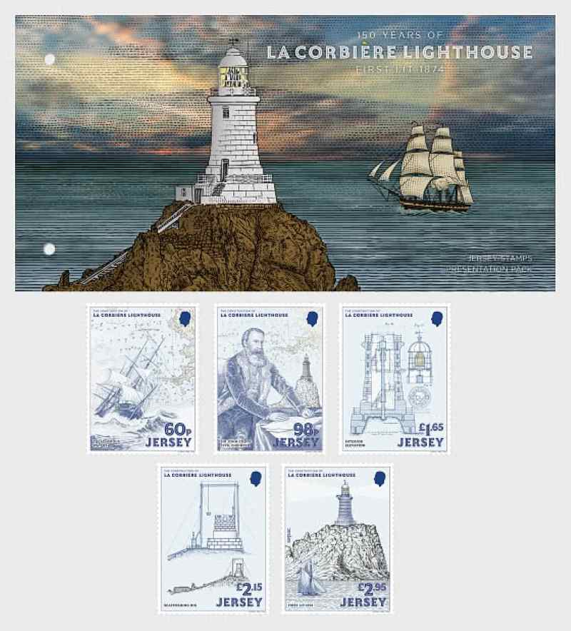 150.º aniversario de «La Corbière lighthouse»