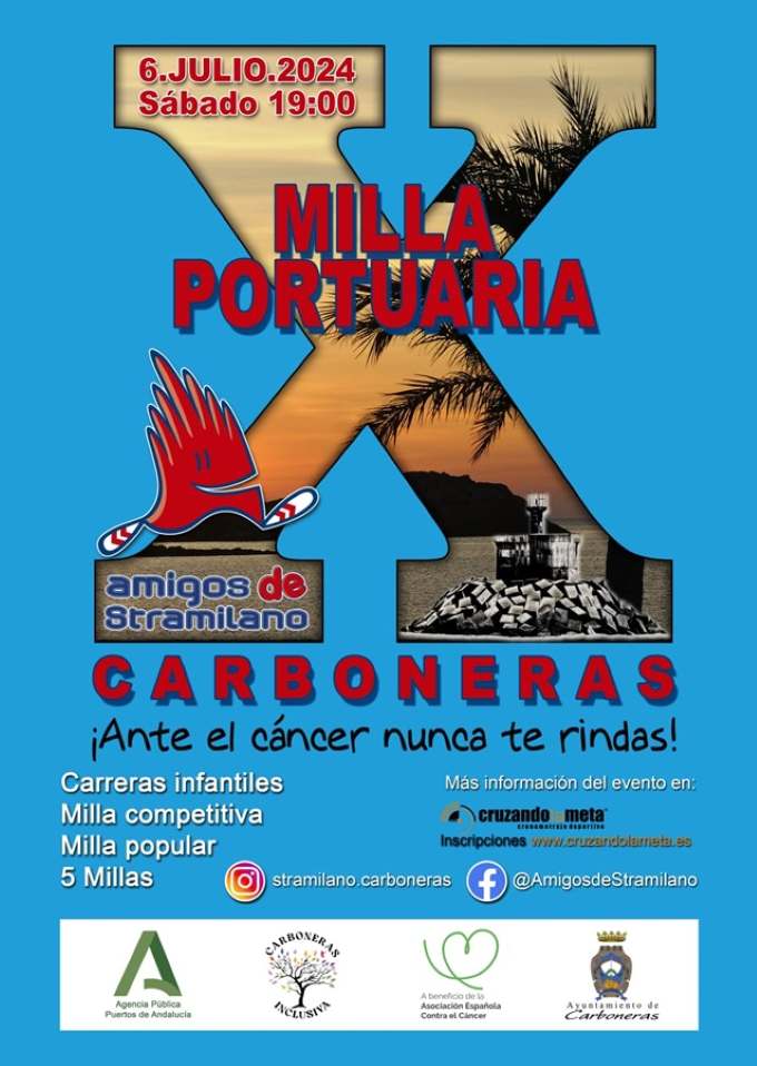 X Milla Portuaria de Carboneras