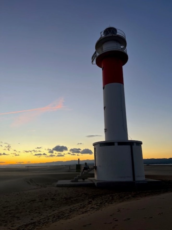 De paseo por algunos faros catalanes con Tati