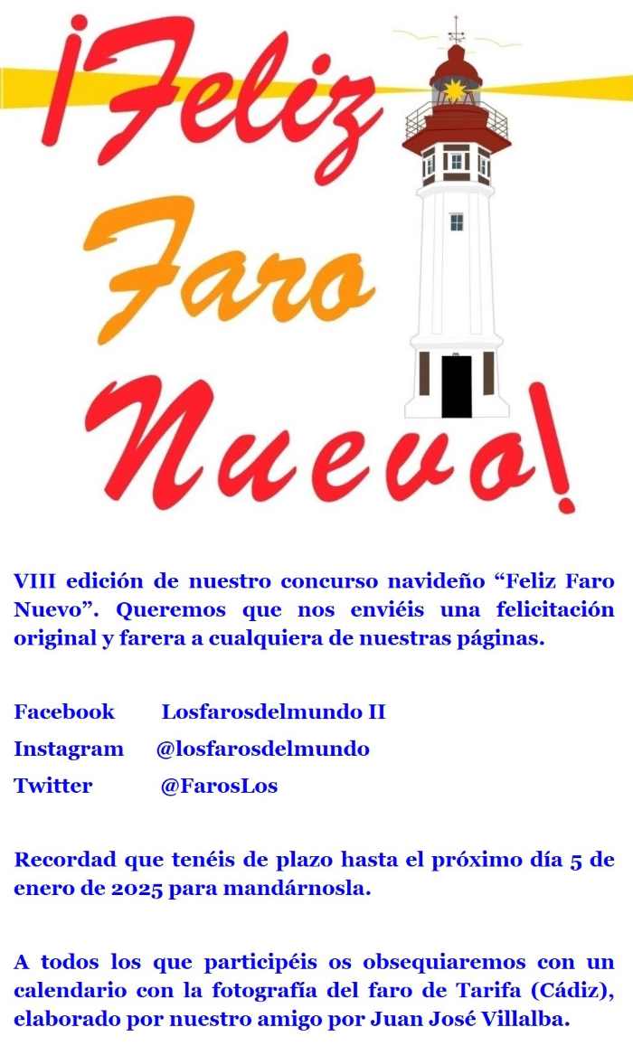 VIII edición del concurso «Feliz Faro Nuevo»
