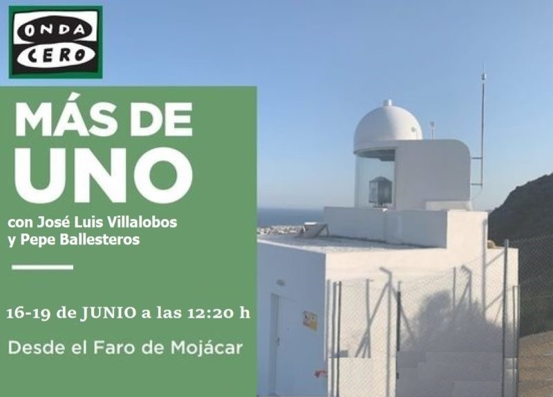 Onda Cero Almería «Encuentros». Faro de Mojácar