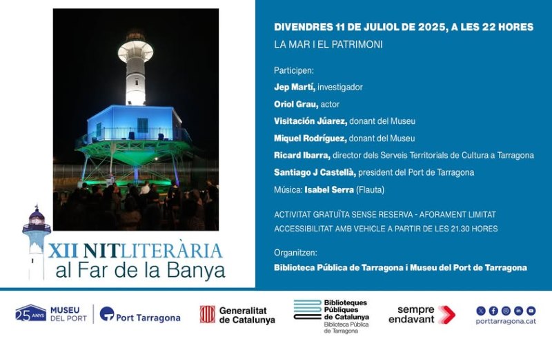 «XII Nit Literària» al far de la Banya