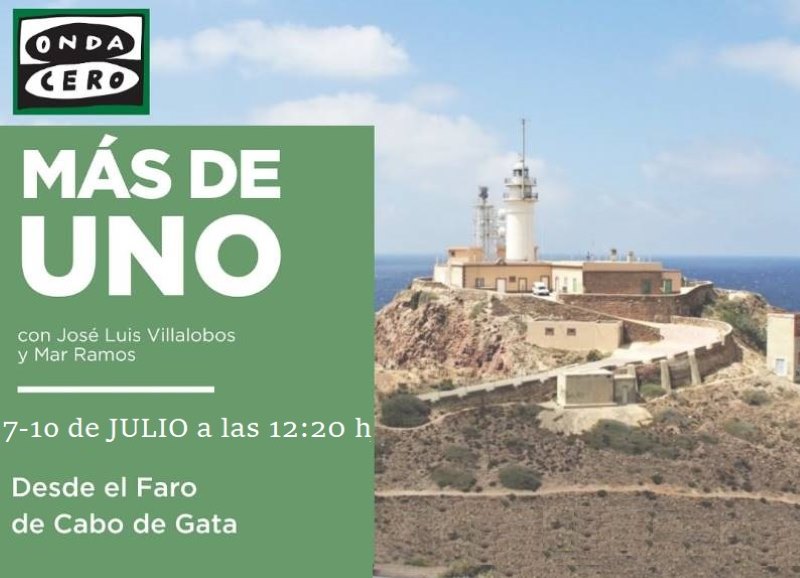Onda Cero Almería «Encuentros». Faro de Cabo de Gata