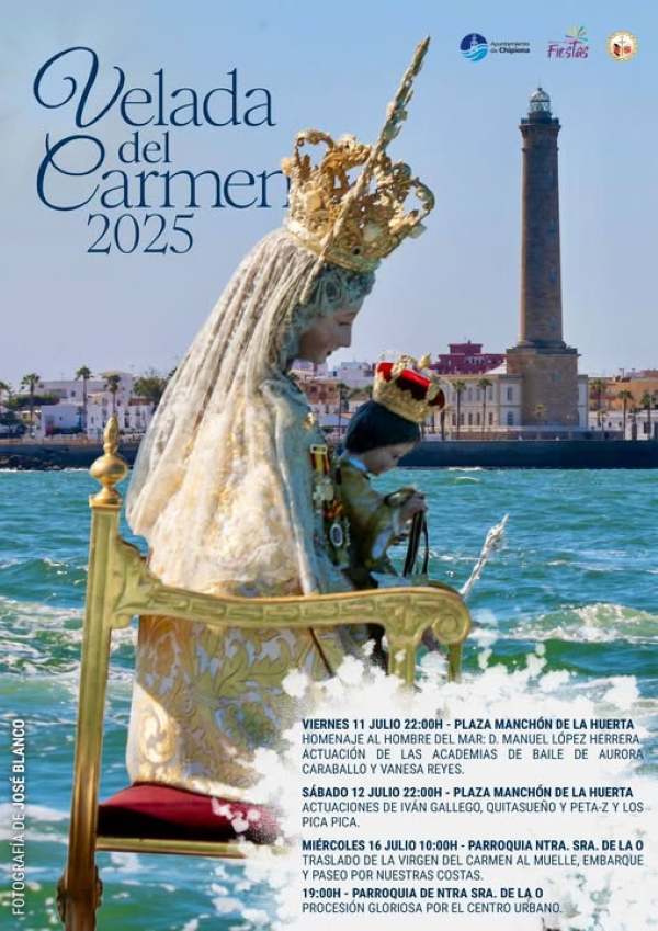 Virgen del Carmen, patrona de toda la gente del mar