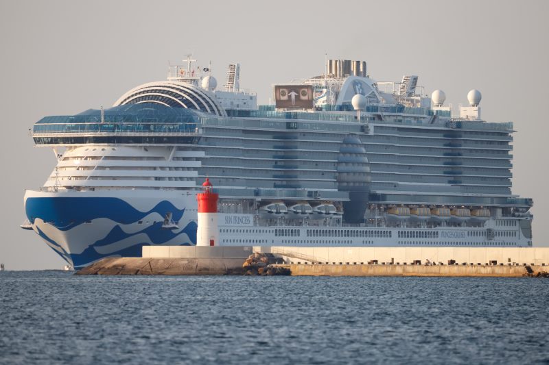 El -Sun Princess- en Cartagena por Miguel Egea