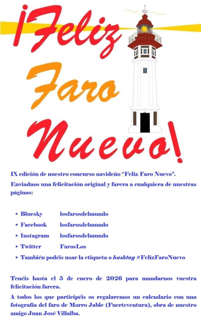 IX edición del concurso «Feliz Faro Nuevo»