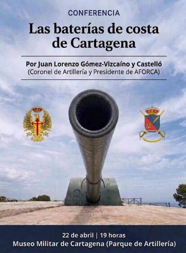 Conferencia «Las baterías de costa de Cartagena»