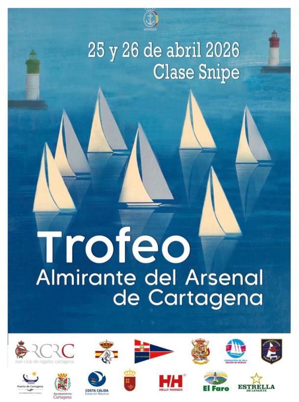 Cartel del Trofeo Almirante del Arsenal de Cartagena