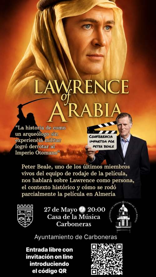 Conferencia sobre Lawrence de Arabia por Peter Beale