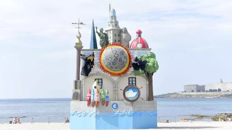 La «Falla» de la Hoguera de San Juan