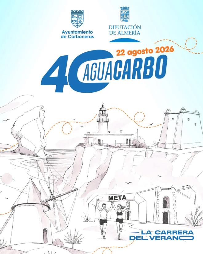 Cartel de la XL Aguacarbo de Carboneras