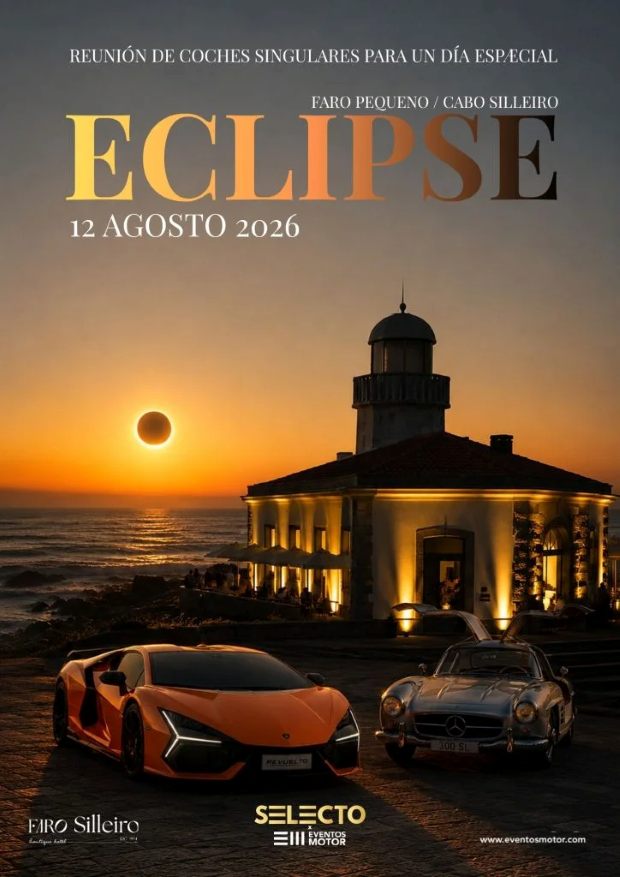 Eclipse, faro y coches singulares
