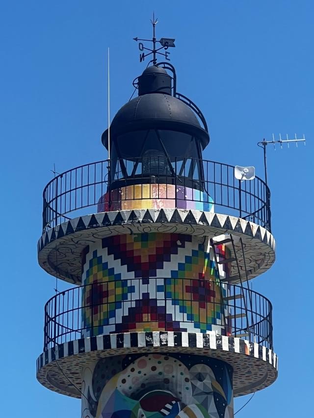 De paseo por el faro de Ajo con Tati