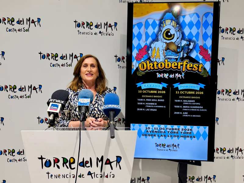 Presentación del «Oktoberfest» de Torre del Mar 2026